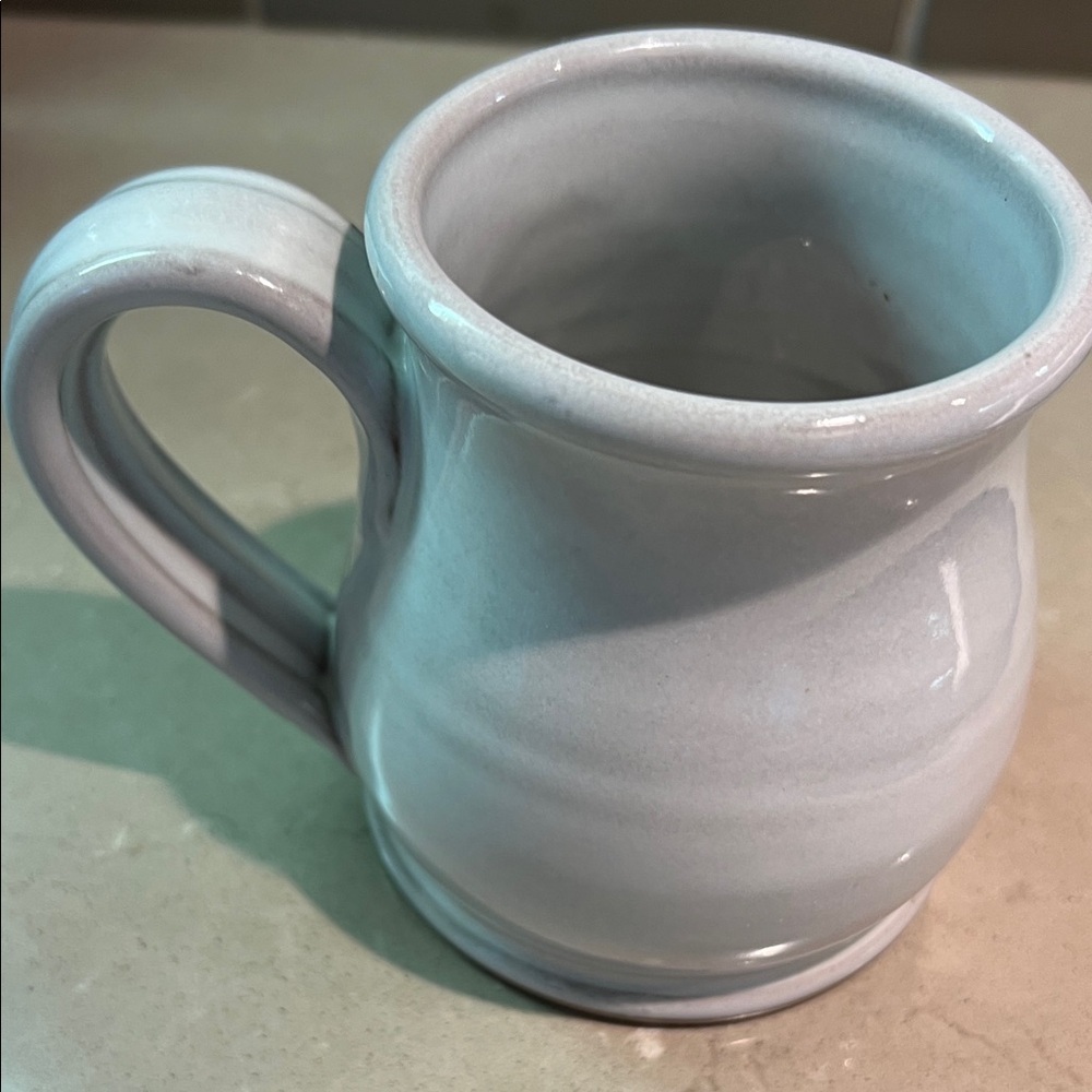 Pottery Carriage Way White Ceramic Coffee Mug - Picture 5 of 6